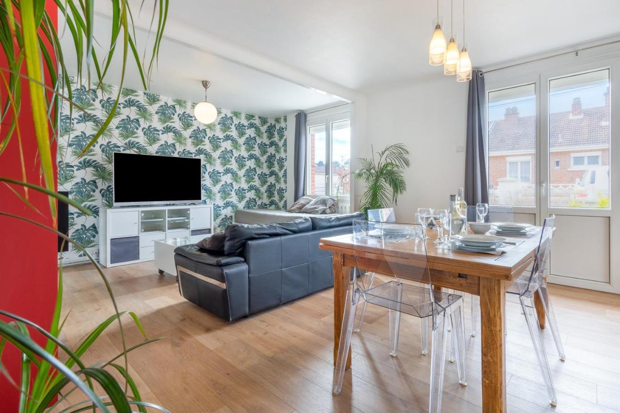 Maison Confortable, Terrasse Et Jardin A Amiens Exteriér fotografie