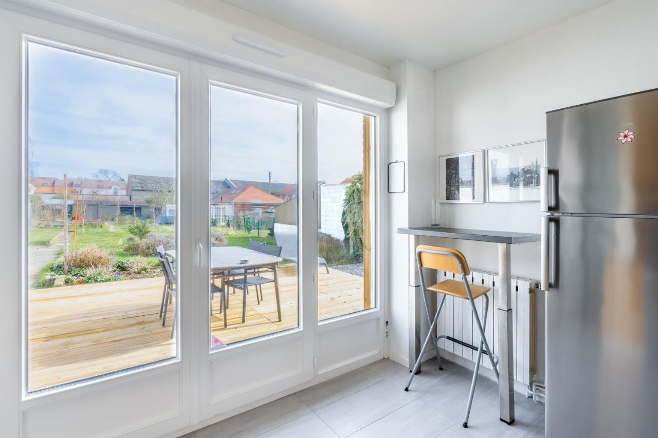 Maison Confortable, Terrasse Et Jardin A Amiens Exteriér fotografie